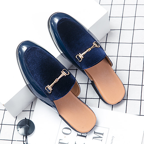 Men's Summer Casual Daily Clogs & Mules Walking Shoes Microfiber Breathable Non-slipping Wear Proof Black / Blue
Men's Summer Casual Daily Clogs & Mules Walking Shoes Microfiber Breathable Non-slipping Wear Proof Black / Blue