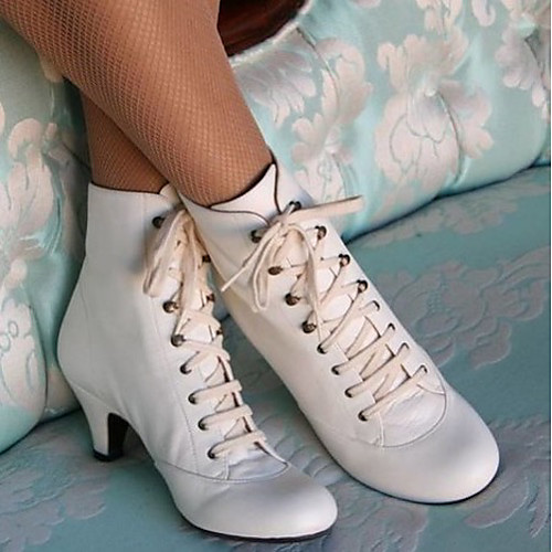 Women's Boots Winter Pumps Round Toe Daily PU Booties / Ankle Boots White / Black / Brown
Women's Boots Winter Pumps Round Toe Daily PU Booties / Ankle Boots White / Black / Brown