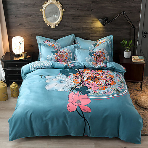 4 Pieces Chinoiserie Duvet Cover Set Elegant Floral Pattern Brushed Comfortable Beddings
4 Pieces Chinoiserie Duvet Cover Set Elegant Floral Pattern Brushed Comfortable Beddings