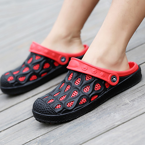 Men's Spring & Summer Classic / British Daily Outdoor Slippers & Flip-Flops Walking Shoes EVA(ethylene-vinyl acetate copolymer) Breathable Wear Proof Black / Purple / Fuchsia
Men's Spring & Summer Classic / British Daily Outdoor Slippers & Flip-Flops Walking Shoes EVA(ethylene-vinyl acetate copolymer) Breathable Wear Proof Black / Purple / Fuchsia