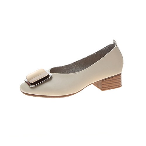 Women's Loafers & Slip-Ons Summer Low Heel Square Toe Daily PU Yellow / Pink / Beige
Women's Loafers & Slip-Ons Summer Low Heel Square Toe Daily PU Yellow / Pink / Beige