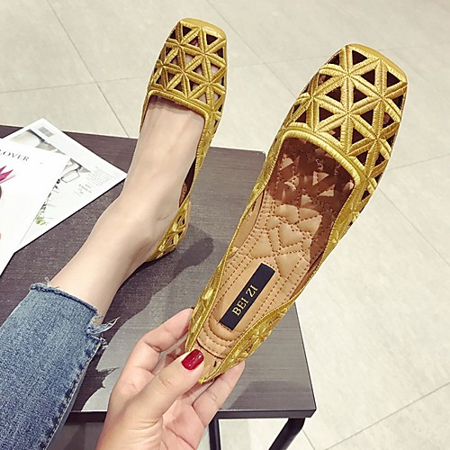 Women's Loafers & Slip-Ons Summer Flat Heel Square Toe Daily PU Black / Yellow / Beige
Women's Loafers & Slip-Ons Summer Flat Heel Square Toe Daily PU Black / Yellow / Beige