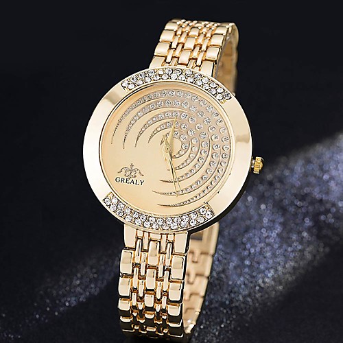 Women's Quartz Watches Casual Elegant Silver Gold Rose Gold Stainless Steel Chinese Quartz Rose Gold Gold Silver Casual Watch Imitation Diamond 30 m 1 pc Analog One Year Battery Life
Women's Quartz Watches Casual Elegant Silver Gold Rose Gold Stainless Steel Chinese Quartz Rose Gold Gold Silver Casual Watch Imitation Diamond 30 m 1 pc Analog One Year Battery Life