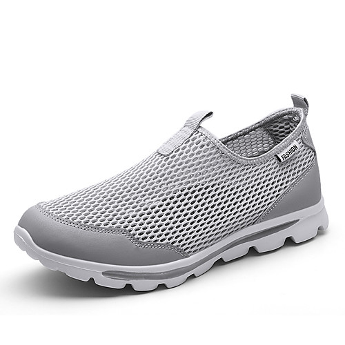 Men's Fall Daily Outdoor Trainers / Athletic Shoes Running Shoes / Walking Shoes Tissage Volant Breathable Non-slipping Shock Absorbing Black / Light Grey / Dark Blue
Men's Fall Daily Outdoor Trainers / Athletic Shoes Running Shoes / Walking Shoes Tissage Volant Breathable Non-slipping Shock Absorbing Black / Light Grey / Dark Blue