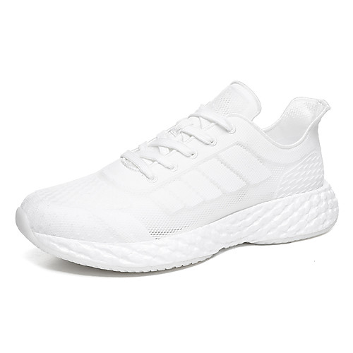 Men's Fall / Spring & Summer Sporty / Casual Daily Outdoor Trainers / Athletic Shoes Running Shoes / Walking Shoes Tissage Volant Breathable Non-slipping Shock Absorbing White / Black
Men's Fall / Spring & Summer Sporty / Casual Daily Outdoor Trainers / Athletic Shoes Running Shoes / Walking Shoes Tissage Volant Breathable Non-slipping Shock Absorbing White / Black