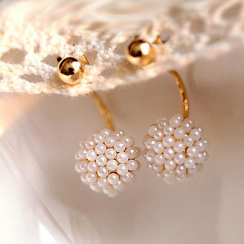 Women's Earrings Holiday Wedding Birthday Romantic Earrings Jewelry Gold For Date Street Festival 1 Pair
Women's Earrings Holiday Wedding Birthday Romantic Earrings Jewelry Gold For Date Street Festival 1 Pair