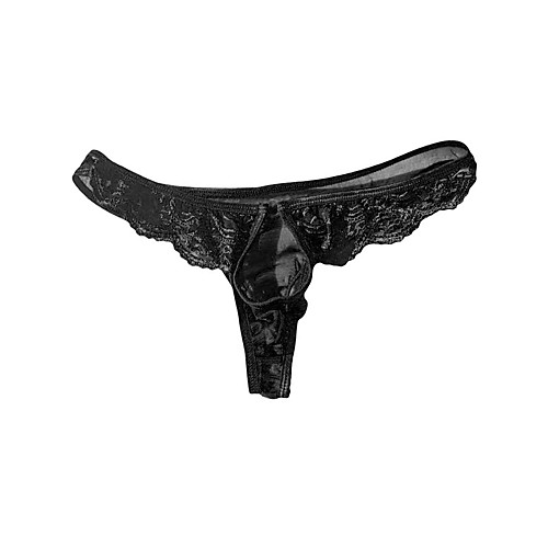 Men's 1 Piece Cut Out G-string Underwear - Normal Low Waist Black Royal Blue One-Size
Men's 1 Piece Cut Out G-string Underwear - Normal Low Waist Black Royal Blue One-Size