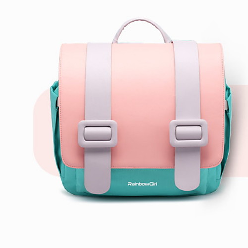 Large Capacity School Bag Boys' Girls' PU Leather Zipper School Blushing Pink / Green / Fall & Winter
Large Capacity School Bag Boys' Girls' PU Leather Zipper School Blushing Pink / Green / Fall & Winter