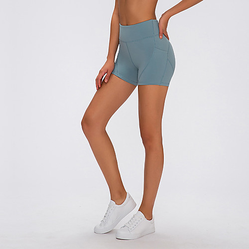 Women's High Waist Yoga Shorts Fashion Black Purple Green Blue Nylon Running Fitness Gym Workout Shorts Sport Activewear Breathable Comfort Tummy Control Butt Lift High Elasticity
Women's High Waist Yoga Shorts Fashion Black Purple Green Blue Nylon Running Fitness Gym Workout Shorts Sport Activewear Breathable Comfort Tummy Control Butt Lift High Elasticity