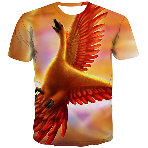 Men's Plus Size 3D Print T-shirt Street chic Daily Round Neck Rainbow / Short Sleeve
Men's Plus Size 3D Print T-shirt Street chic Daily Round Neck Rainbow / Short Sleeve