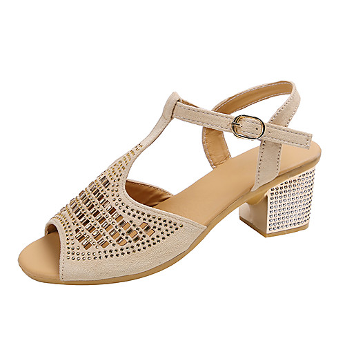 Women's Sandals 2020 Spring & Fall / Spring & Summer Block Heel Open Toe Casual Sexy Wedding Daily PU Black / Beige
Women's Sandals 2020 Spring & Fall / Spring & Summer Block Heel Open Toe Casual Sexy Wedding Daily PU Black / Beige