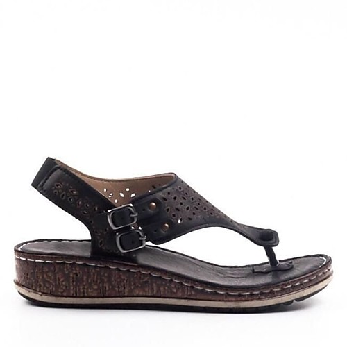 Women's Sandals Boho Bohemia Beach Wedge Sandals Wedge Heel Open Toe Wedge Sandals Daily PU White Black Blue
Women's Sandals Boho Bohemia Beach Wedge Sandals Wedge Heel Open Toe Wedge Sandals Daily PU White Black Blue