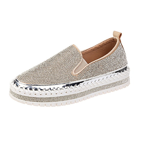 Women's Sneakers Spring & Summer Flat Heel Round Toe Daily Canvas Black / Silver
Women's Sneakers Spring & Summer Flat Heel Round Toe Daily Canvas Black / Silver