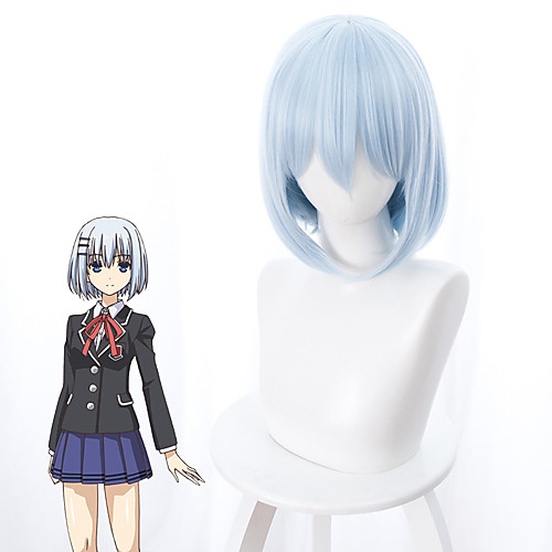 Date A Live Cosplay Wigs Women's Bob Asymmetrical 14 inch Heat Resistant Fiber Curly Blue Adults' Anime Wig
Date A Live Cosplay Wigs Women's Bob Asymmetrical 14 inch Heat Resistant Fiber Curly Blue Adults' Anime Wig