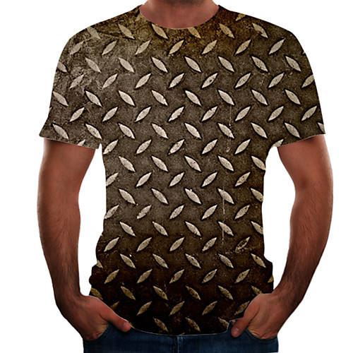 Men's Plus Size Color Block 3D T-shirt Basic Going out Weekend Round Neck Rainbow / Short Sleeve / Animal
Men's Plus Size Color Block 3D T-shirt Basic Going out Weekend Round Neck Rainbow / Short Sleeve / Animal