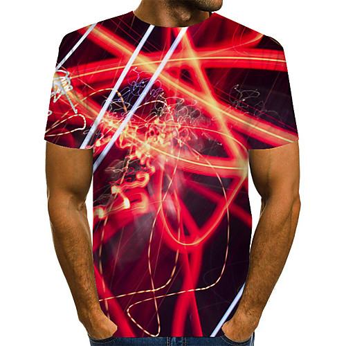 Men's Plus Size 3D Print T-shirt Basic Daily Round Neck Red / Short Sleeve
Men's Plus Size 3D Print T-shirt Basic Daily Round Neck Red / Short Sleeve