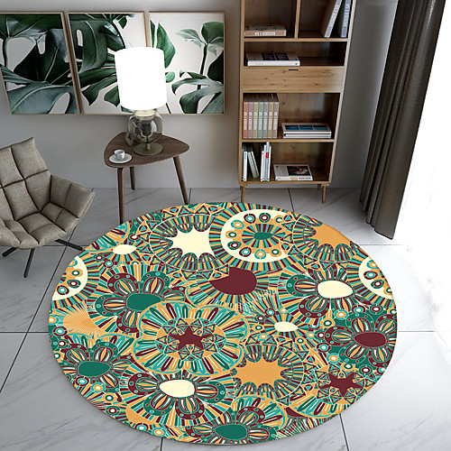 Modern Round Rug Floor Mat Non Slip Absorbent Carpet Yoga Rug for Entryway Bedroom Living Room Sofa Home Decor
Modern Round Rug Floor Mat Non Slip Absorbent Carpet Yoga Rug for Entryway Bedroom Living Room Sofa Home Decor