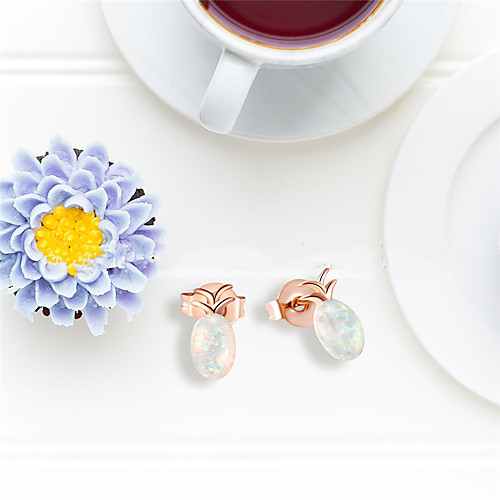 Women's Opal Earrings Geometrical Trendy Romantic Sweet Fashion Earrings Jewelry Rose Gold For Birthday Gift Prom Date
Women's Opal Earrings Geometrical Trendy Romantic Sweet Fashion Earrings Jewelry Rose Gold For Birthday Gift Prom Date