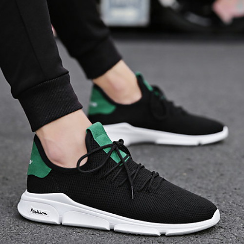 Men's Spring & Summer Casual Daily Trainers / Athletic Shoes Mesh White / Black / Green
Men's Spring & Summer Casual Daily Trainers / Athletic Shoes Mesh White / Black / Green