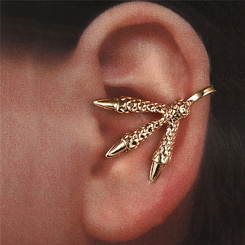Women's Ear Cuff Earrings Retro Lucky Boho Vintage Trendy Ethnic Fashion Earrings Jewelry Gold / Silver For Daily Holiday Club Bar 1pc
Women's Ear Cuff Earrings Retro Lucky Boho Vintage Trendy Ethnic Fashion Earrings Jewelry Gold / Silver For Daily Holiday Club Bar 1pc