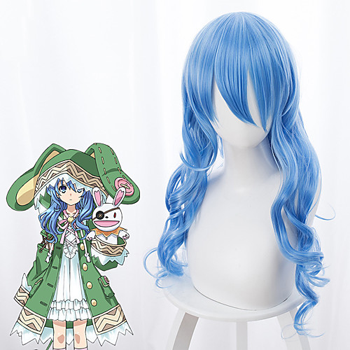 Date A Live Yoshino Cosplay Wigs Women's Asymmetrical 33 inch Heat Resistant Fiber Curly Blue Adults' Anime Wig
Date A Live Yoshino Cosplay Wigs Women's Asymmetrical 33 inch Heat Resistant Fiber Curly Blue Adults' Anime Wig