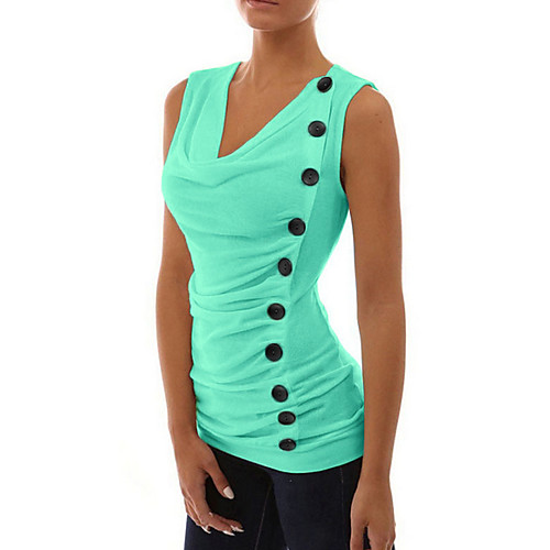 Women's Solid Colored Tank Top Daily V Neck White / Blue / Red / Blushing Pink / Fuchsia / Khaki / Green 
Women's Solid Colored Tank Top Daily V Neck White / Blue / Red / Blushing Pink / Fuchsia / Khaki / Green
