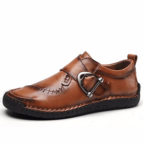 Men's Spring & Summer Classic Daily Oxfords PU Dark Brown / Yellow / Black
Men's Spring & Summer Classic Daily Oxfords PU Dark Brown / Yellow / Black