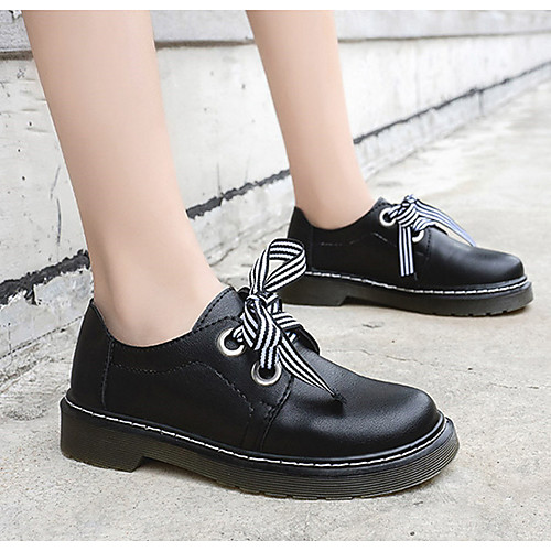 Women's Flats Spring & Summer Flat Heel Round Toe Daily Solid Colored PU Black / Beige
Women's Flats Spring & Summer Flat Heel Round Toe Daily Solid Colored PU Black / Beige