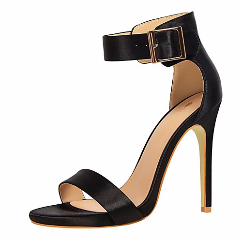 Women's Sandals Summer Stiletto Heel Open Toe Daily PU White / Black / Purple
Women's Sandals Summer Stiletto Heel Open Toe Daily PU White / Black / Purple