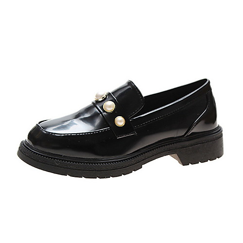 Women's Loafers & Slip-Ons Spring & Summer Low Heel Round Toe Daily PU Black / Burgundy
Women's Loafers & Slip-Ons Spring & Summer Low Heel Round Toe Daily PU Black / Burgundy