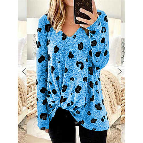 Women's Graphic Loose T-shirt - Cotton Daily Blue / Purple / Red / Yellow / Blushing Pink / Gray
Women's Graphic Loose T-shirt - Cotton Daily Blue / Purple / Red / Yellow / Blushing Pink / Gray