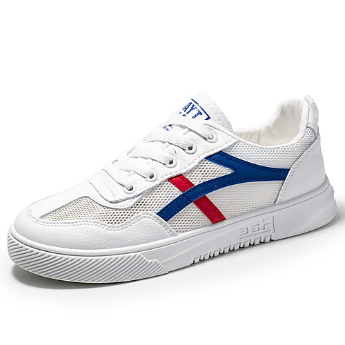 Men's / Unisex Fall / Spring & Summer Casual / Preppy Daily Outdoor Sneakers Walking Shoes Mesh Breathable Non-slipping Wear Proof Black / White / White / Blue / White Color Block
Men's / Unisex Fall / Spring & Summer Casual / Preppy Daily Outdoor Sneakers Walking Shoes Mesh Breathable Non-slipping Wear Proof Black / White / White / Blue / White Color Block