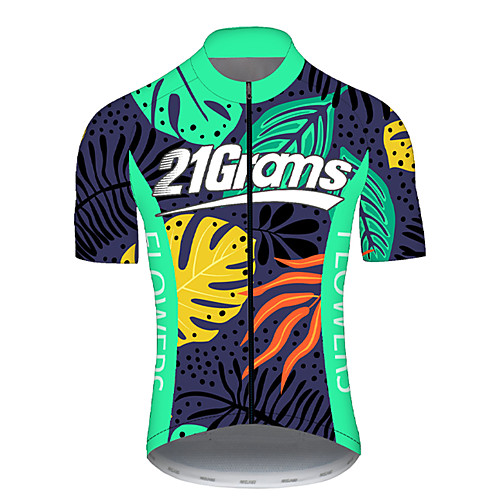 21Grams Men's Short Sleeve Cycling Jersey Spandex Green Polka Dot Gradient Solid Color Bike Jersey Top Mountain Bike MTB Road Bike Cycling UV Resistant Breathable Quick Dry Sports Clothing Apparel
21Grams Men's Short Sleeve Cycling Jersey Spandex Green Polka Dot Gradient Solid Color Bike Jersey Top Mountain Bike MTB Road Bike Cycling UV Resistant Breathable Quick Dry Sports Clothing Apparel