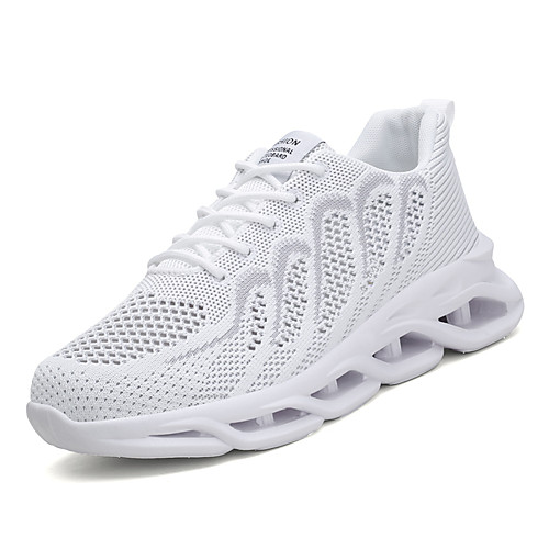 Men's Summer / Fall Sporty / Casual Daily Outdoor Trainers / Athletic Shoes Walking Shoes Tissage Volant Breathable Non-slipping Height-increasing White / Black / Beige
Men's Summer / Fall Sporty / Casual Daily Outdoor Trainers / Athletic Shoes Walking Shoes Tissage Volant Breathable Non-slipping Height-increasing White / Black / Beige