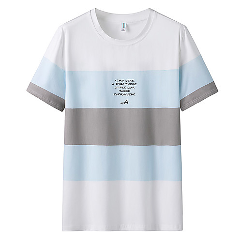 Men's Graphic Solid Colored T-shirt - Cotton Daily Weekend Round Neck Blue / Red / Yellow / Short Sleeve / Letter
Men's Graphic Solid Colored T-shirt - Cotton Daily Weekend Round Neck Blue / Red / Yellow / Short Sleeve / Letter