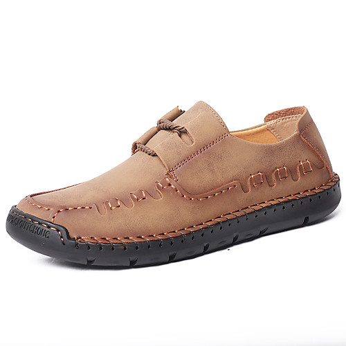 Men's Spring & Summer / Fall & Winter Daily Outdoor Oxfords Walking Shoes Cowhide Breathable Wear Proof Light Brown / Dark Brown / Black
Men's Spring & Summer / Fall & Winter Daily Outdoor Oxfords Walking Shoes Cowhide Breathable Wear Proof Light Brown / Dark Brown / Black
