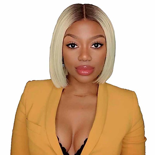 Synthetic Wig Straight Matte Middle Part Wig Short Light golden Synthetic Hair 8 inch Women's Fashionable Design Sexy Lady Middle Part Blonde
Synthetic Wig Straight Matte Middle Part Wig Short Light golden Synthetic Hair 8 inch Women's Fashionable Design Sexy Lady Middle Part Blonde