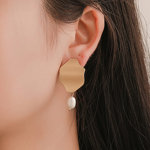 Women's Earrings Holiday Wedding Birthday Romantic Earrings Jewelry Gold For Date Street Festival 1 Pair
Women's Earrings Holiday Wedding Birthday Romantic Earrings Jewelry Gold For Date Street Festival 1 Pair