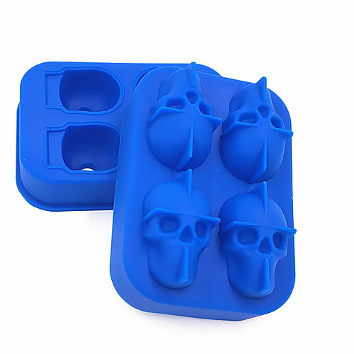 3D four-linked skull ice mold tray party bar creative ice hockey silicone skull ice mold tray
3D four-linked skull ice mold tray party bar creative ice hockey silicone skull ice mold tray