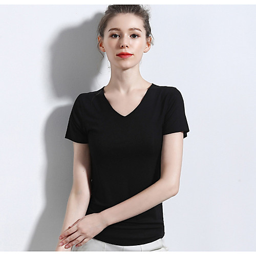 Women's Solid Colored Blouse Daily V Neck Wine / White / Black / Green / Navy Blue
Women's Solid Colored Blouse Daily V Neck Wine / White / Black / Green / Navy Blue