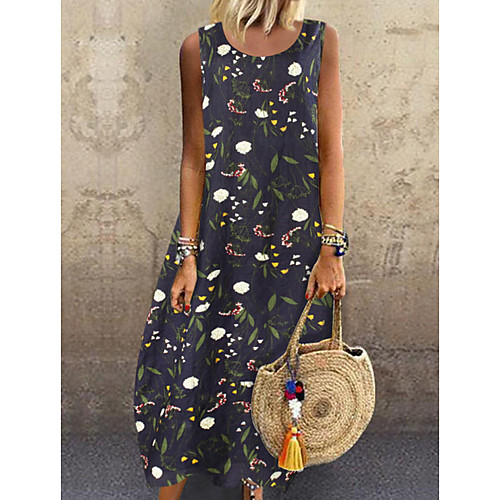 Women's Shift Dress - Sleeveless Floral Summer Casual Mumu 2020 Yellow Green Navy Blue M L XL XXL XXXL XXXXL XXXXXL
Women's Shift Dress - Sleeveless Floral Summer Casual Mumu 2020 Yellow Green Navy Blue M L XL XXL XXXL XXXXL XXXXXL