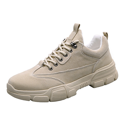 Men's Spring & Summer / Fall & Winter Casual Daily Outdoor Sneakers Walking Shoes Faux Leather / PU Breathable Waterproof Non-slipping Black / Khaki
Men's Spring & Summer / Fall & Winter Casual Daily Outdoor Sneakers Walking Shoes Faux Leather / PU Breathable Waterproof Non-slipping Black / Khaki