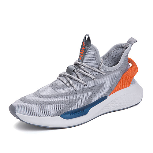 Men's Fall / Spring & Summer Sporty / Casual Daily Outdoor Trainers / Athletic Shoes Running Shoes / Walking Shoes Tissage Volant Breathable Non-slipping Shock Absorbing Black / Beige / Gray Color
Men's Fall / Spring & Summer Sporty / Casual Daily Outdoor Trainers / Athletic Shoes Running Shoes / Walking Shoes Tissage Volant Breathable Non-slipping Shock Absorbing Black / Beige / Gray Color