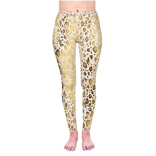 Women's Yoga Pants Leopard White Elastane Yoga Running Fitness Tights Leggings Sport Activewear Quick Dry Tummy Control Butt Lift Moisture Wicking High Elasticity Skinny
Women's Yoga Pants Leopard White Elastane Yoga Running Fitness Tights Leggings Sport Activewear Quick Dry Tummy Control Butt Lift Moisture Wicking High Elasticity Skinny