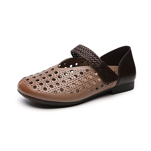 Women's Sandals 2020 Summer Flat Heel Round Toe Classic Vintage Party & Evening Outdoor Leather / Nappa Leather Walking Shoes Black / Champagne
Women's Sandals 2020 Summer Flat Heel Round Toe Classic Vintage Party & Evening Outdoor Leather / Nappa Leather Walking Shoes Black / Champagne