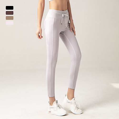 INFLACHI Women's High Waist Leggings Running Tights Compression Pants Sports Bottoms Running Jogging Training Breathable Quick Dry Tummy Control Fashion White Black Khaki Coffee / High Elasticity
INFLACHI Women's High Waist Leggings Running Tights Compression Pants Sports Bottoms Running Jogging Training Breathable Quick Dry Tummy Control Fashion White Black Khaki Coffee / High Elasticity
