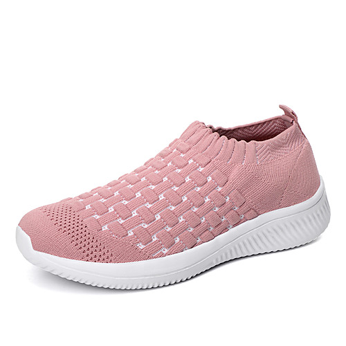 Women's Loafers & Slip-Ons Spring & Summer Flat Heel Round Toe Sporty Basic Daily Knit / Elastic Fabric Walking Shoes Black / Pink / Dark Blue
Women's Loafers & Slip-Ons Spring & Summer Flat Heel Round Toe Sporty Basic Daily Knit / Elastic Fabric Walking Shoes Black / Pink / Dark Blue