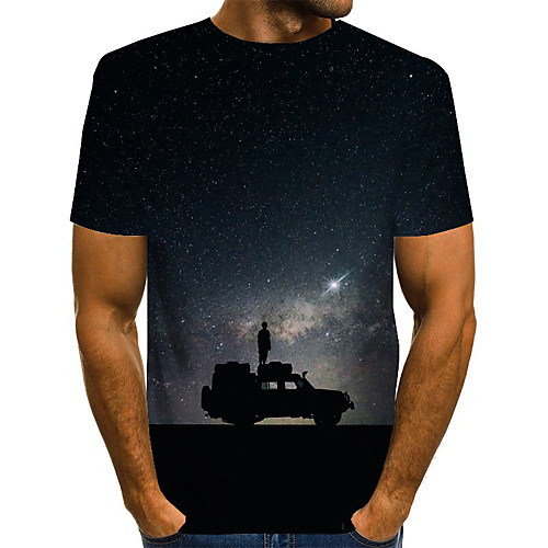 Men's 3D T-shirt Basic Exaggerated Daily Round Neck Black / Purple / Yellow / Green / Short Sleeve
Men's 3D T-shirt Basic Exaggerated Daily Round Neck Black / Purple / Yellow / Green / Short Sleeve