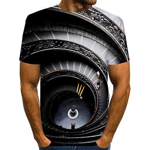 Men's Plus Size 3D Print T-shirt Basic Daily Round Neck Dark Gray / Short Sleeve
Men's Plus Size 3D Print T-shirt Basic Daily Round Neck Dark Gray / Short Sleeve