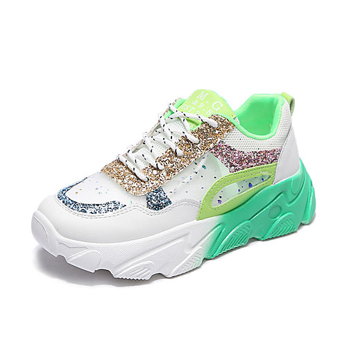 Women's Trainers / Athletic Shoes 2020 Spring & Summer / Fall & Winter Flat Heel Round Toe Daily Outdoor PU Black / White / White / Green / Orange
Women's Trainers / Athletic Shoes 2020 Spring & Summer / Fall & Winter Flat Heel Round Toe Daily Outdoor PU Black / White / White / Green / Orange